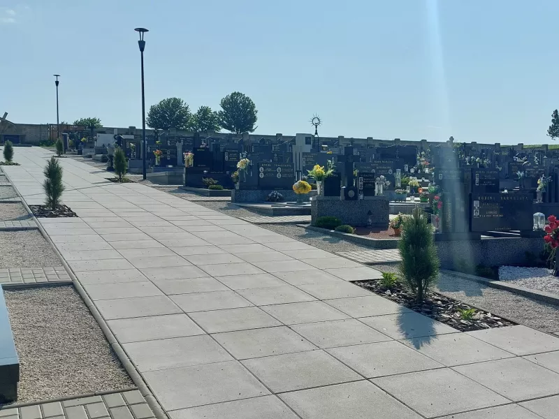 Revitalizace hřbitova v obci Jalubí II.Etapa 2022