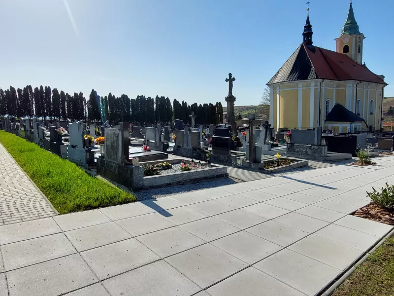 Revitalizace hřbitova v obci Jalubí III.Etapa 2023